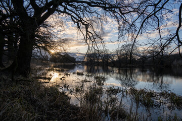 Sonnenuntergang am Kühnauer See - Sachsen-Anhalt