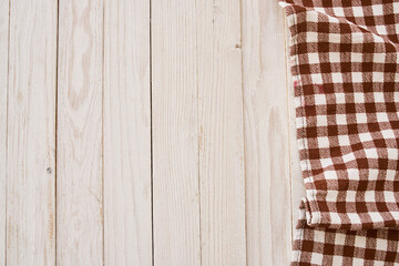 tablecloth on wooden table texture decoration kitchen top view