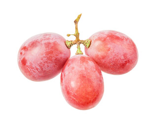 Grapes isolated on white background