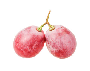 Grapes isolated on white background
