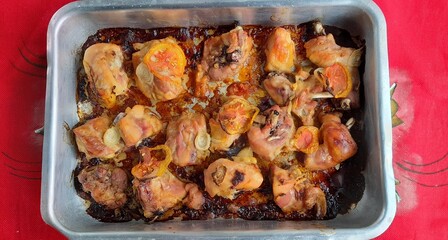Frango assaso no forno