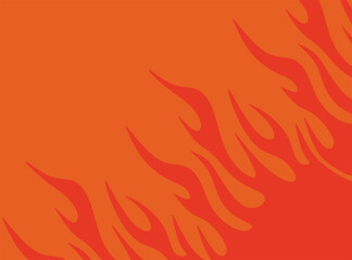 Simple background with flame pattern