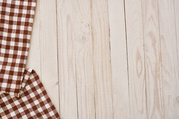 tablecloth on wooden table texture decoration kitchen top view