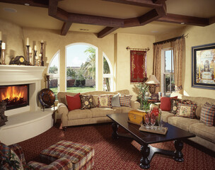 Living room Interior Design of Home
