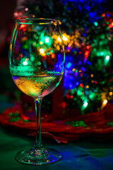 glass of champagne