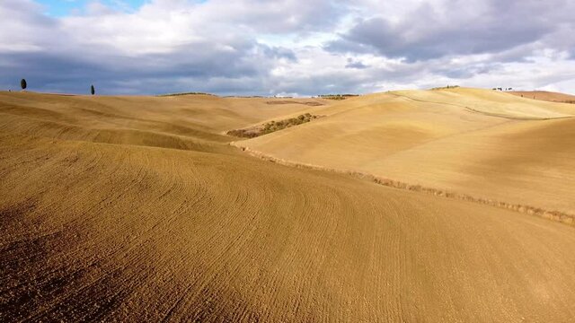 Amazing Tuscany - the famous rural landscapes from above - travel photography