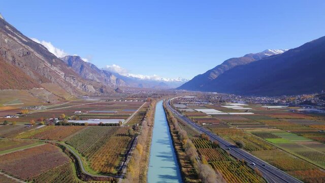 Valais Wine Region Switzerland's Largest Vineyard and Wine Production Area