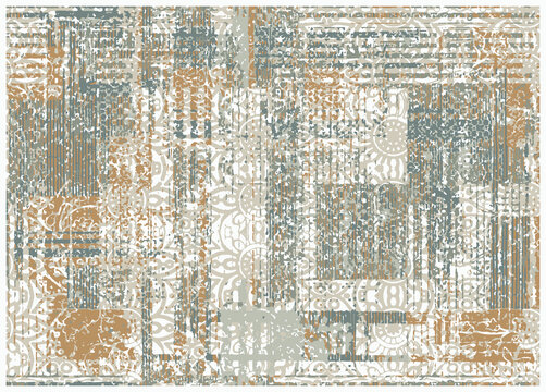 modern geometric rug pattern design american doodle art seamless pattern design 