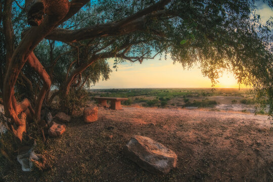 sunset view point from Khadir
