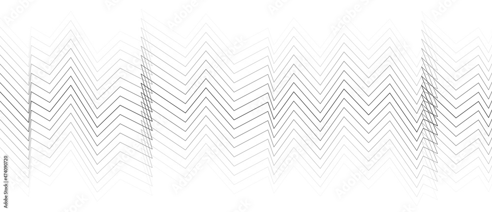 Aufkleber abstract background of lines. digital technology cyber background. vector illustration.