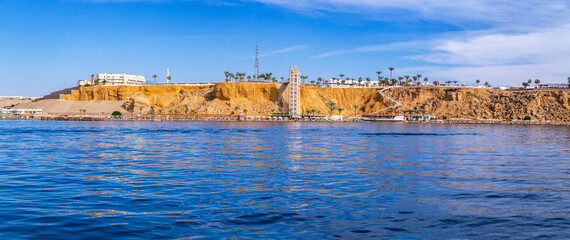 Resort coast of the Red Sea in Egypt