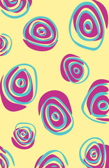 Abstract background with some circle line pattern