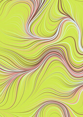 Abstract Perlin Noise Geometric Pattern generative computational art illustration