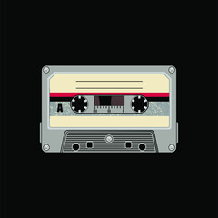 retro audio cassette