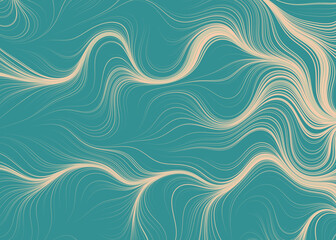 Abstract Perlin Noise Geometric Pattern generative computational art illustration