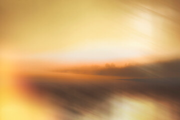 sunset in the mountains