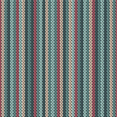 Yarn vertical stripes knitted texture geometric