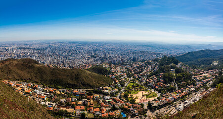 Fototapeta na wymiar Aerial view of Belo Horizonte