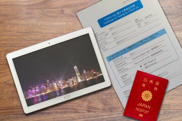 新型コロナの陰性証明、パスポートを持って海外旅行香港