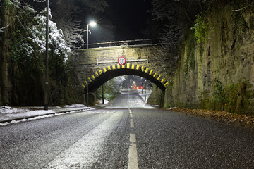 !0 feet 9 inches High Arch Bridge that got hit by double decker bus on 2 December 2020.jpg © David