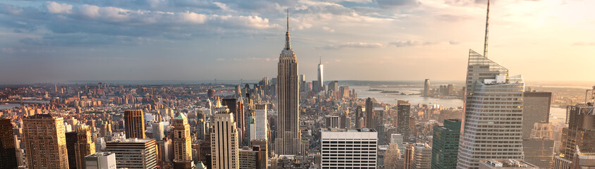 New York City skyline - obrazy, fototapety, plakaty