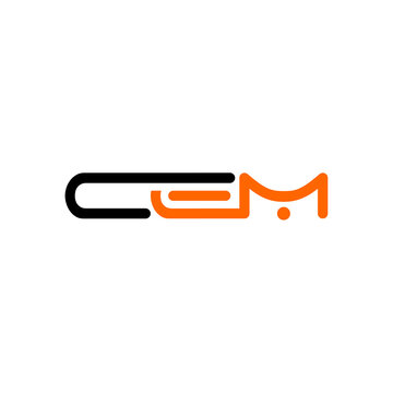 CEM Letter Initial Logo Design Template Vector Illustration