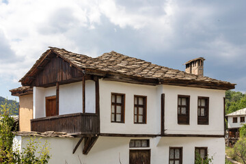 Village of Kovachevitsa with nineteenth century houses, Bulgaria