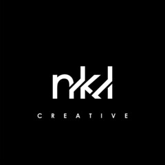 NKL Letter Initial Logo Design Template Vector Illustration