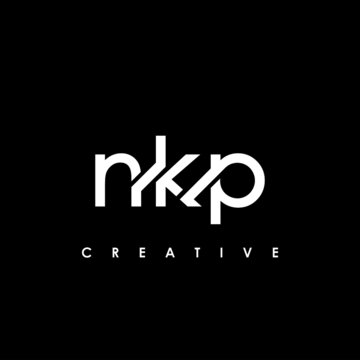 NKP Letter Initial Logo Design Template Vector Illustration