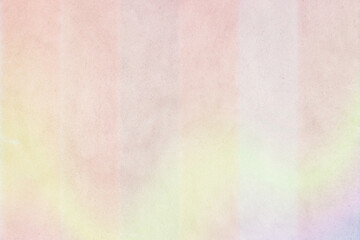 Watercolor washi paper background. Abstract gradient striped texture.