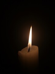 candle in the dark