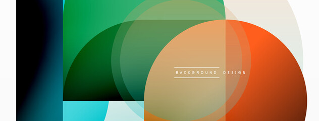 Geometrical minimal wallpaper. Geometric shapes. Vector illustration for wallpaper banner background or landing page