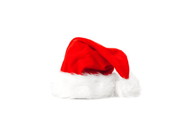 Obraz na płótnie Canvas Santa Claus red hat for Merry Christmas