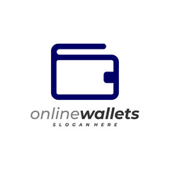 Fototapeta premium Wallets logo vector template, Creative Wallets logo design concepts