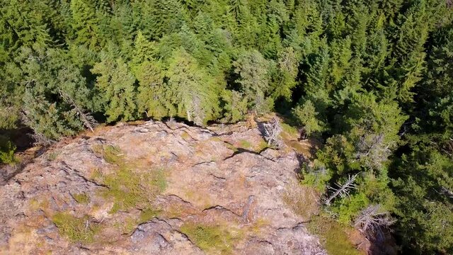 Wesley Ridge Mountain on Vancouver Island Canada