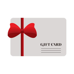 card gift with bow