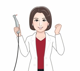 医療従事者の女性