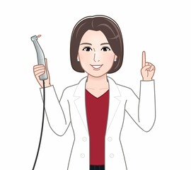 医療従事者の女性