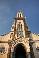 Fototapeta premium Cha Tam Church in Ho Chi Minh. Vietnam