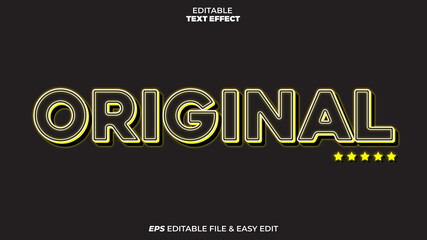 Original Signature Editable Text Effect