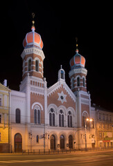 Fototapeta na wymiar Synagogue in Plzen. Czech Republic