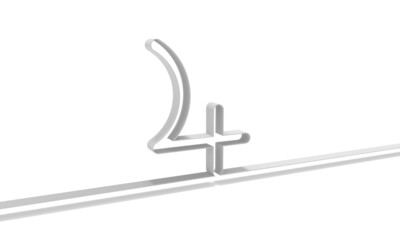 Fototapeta premium Zodiac and astrology symbol of the Jupiter planet