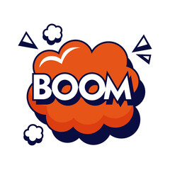 boom expression pop art