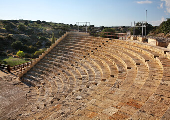 Ancient  town in Kourion. Cyprus