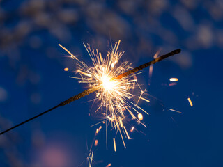 firework close up