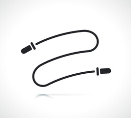 skipping or jump rope icon