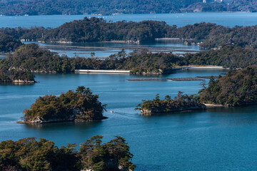 日本三景松島四大観　壮観の風景