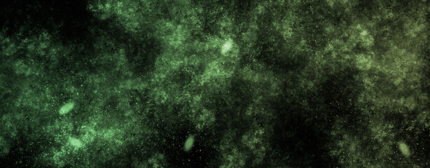 abstract space, colorful nebula, stars and sky