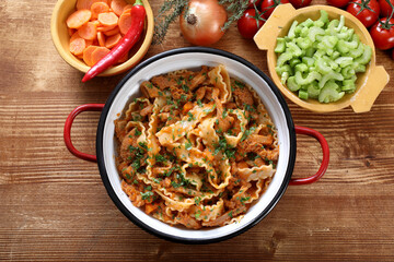 pasta con sugo di trippa 