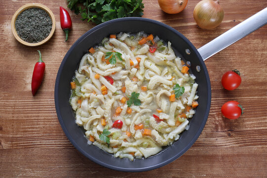 trippa con verdure e vegetali